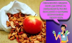 Где и как правильно хранить сушеные яблоки в домашних условиях
