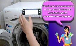 Коды с расшифровкой ошибок стиральной машинки Канди и как исправить