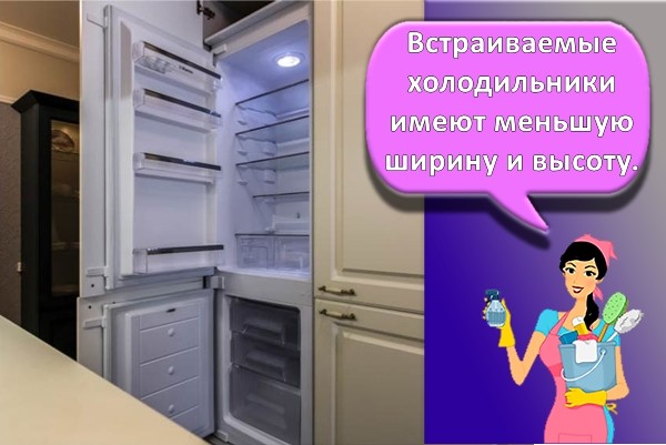 Встраиваемые холодильники