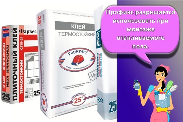 клей термостойкий Профикс