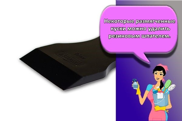 шпатель резиновый