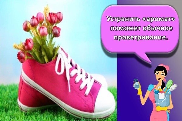 Устранить «аромат» поможет обычное проветривание.