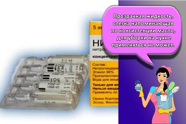 применение нитроглицерина