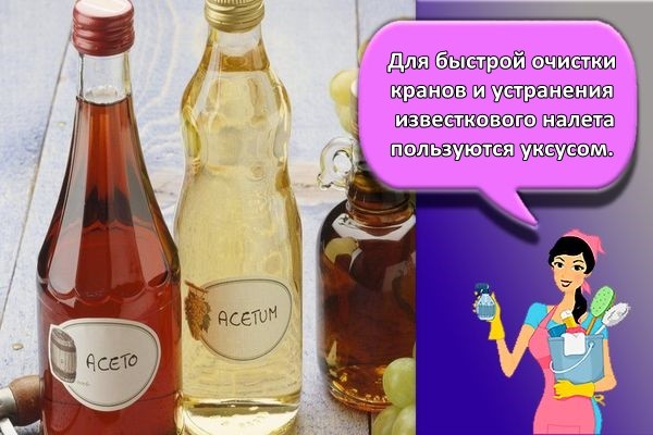 уксус приминение