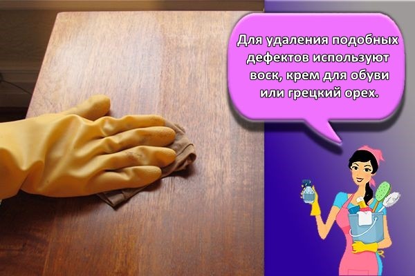 полировка мебели