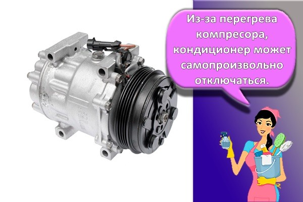 перегревание компресора