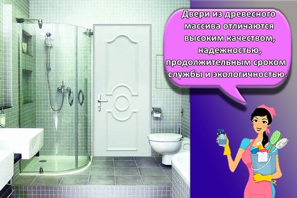 Двери из древесного массива отличаются высоким качеством, надежностью, продолжительным сроком службы и экологичностью.
