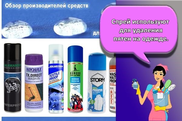 спрей для одежды