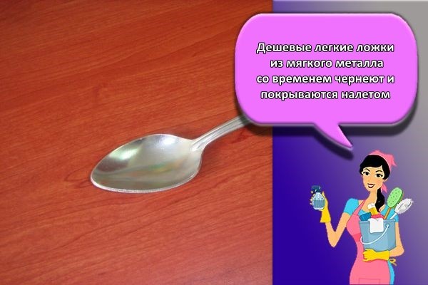 ложки из алюминия