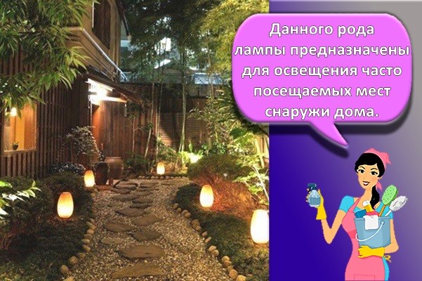 подсветка тропинки