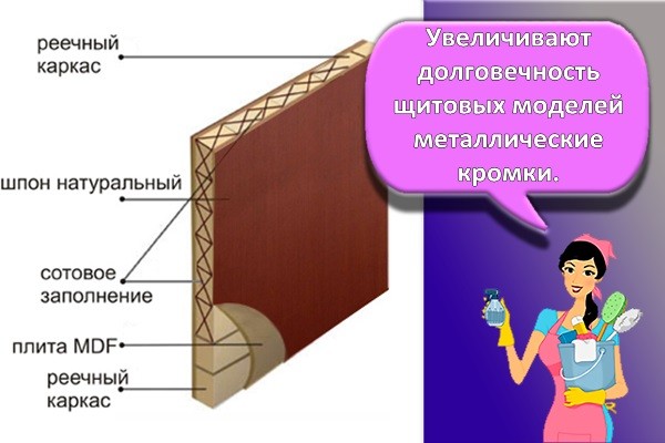 щитовые двери