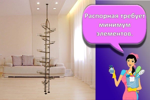 распорная полка