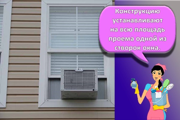 кондиционер в окне