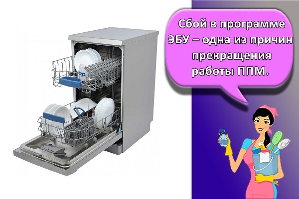 Сбой в программе ЭБУ – одна из причин прекращения работы ППМ.
