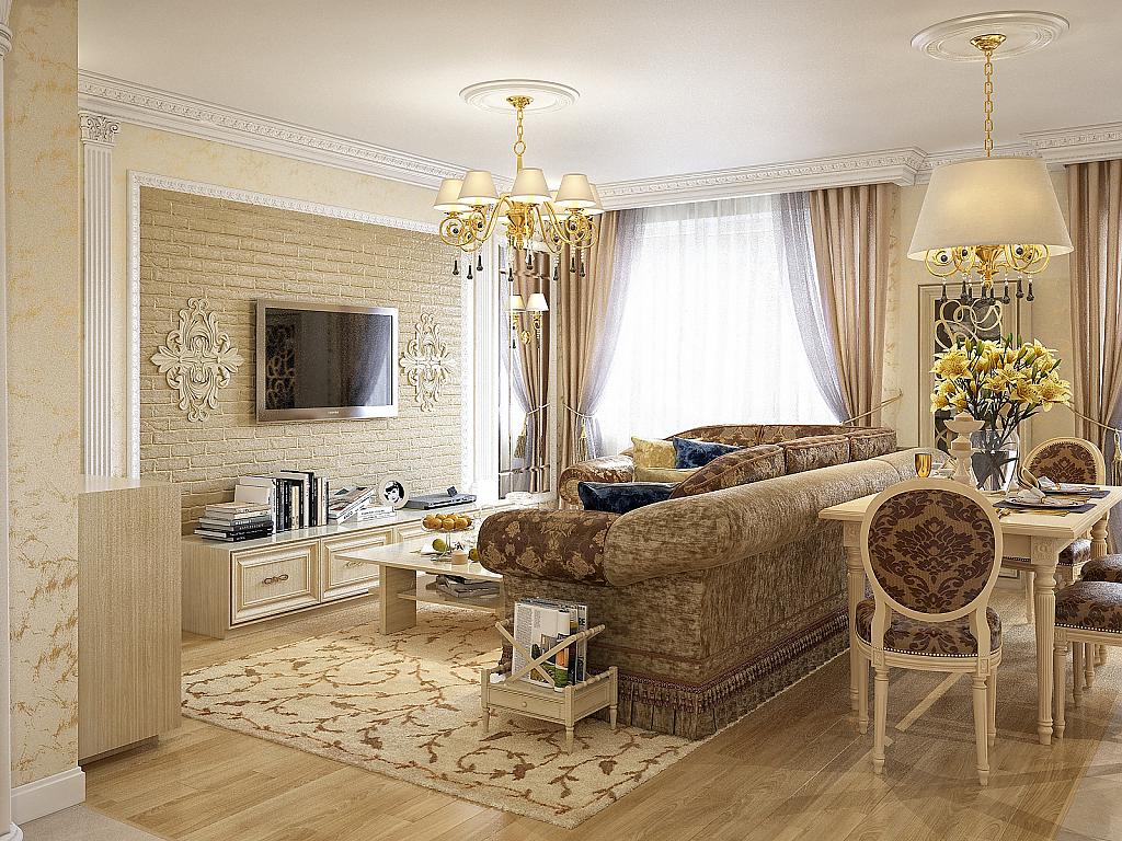 гостинная классика