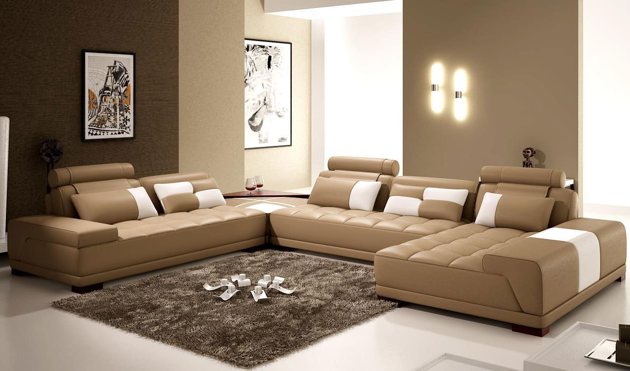 коричневая комната
