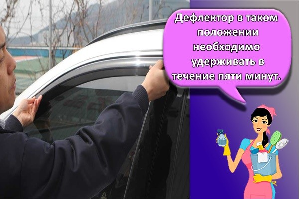 Дефлектор поклейка