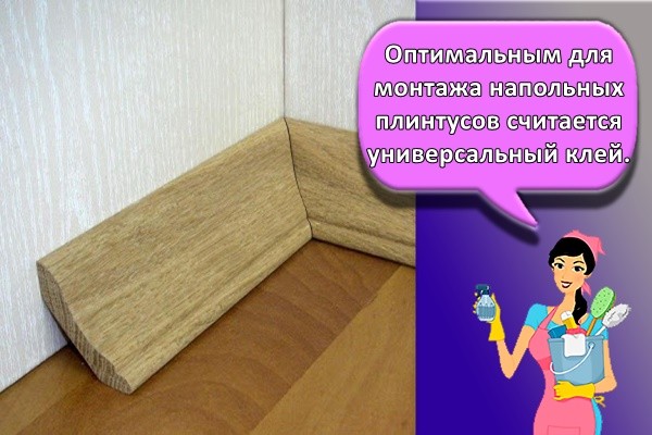 деревянный плинтус
