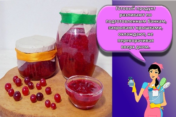 варенье из клюквы