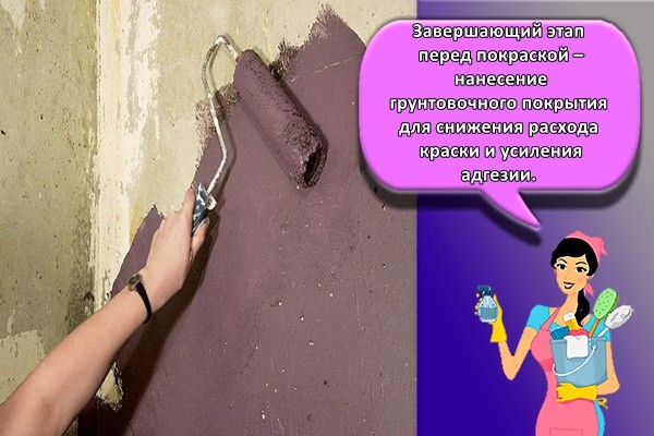 Завершающий этап перед покраской – нанесение грунтовочного покрытия для снижения расхода краски и усиления адгезии.