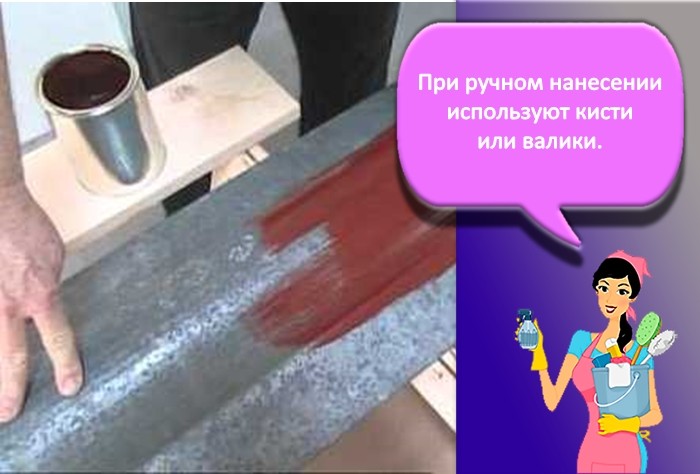 Краска валиком