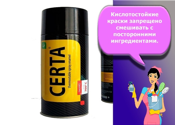 кислотостойкая краска